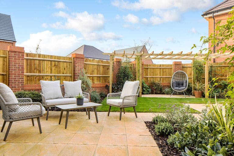 Property 3 of 9. Garden With Contemporary Furniture