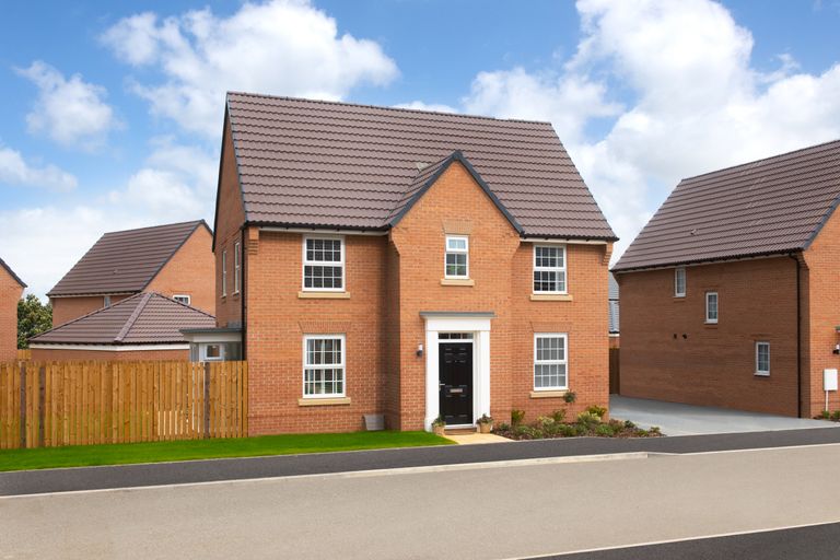 Property 1 of 8. Outside View Of 4 Bedroom Detached Hollinwood Home