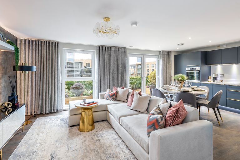 Property 2 of 10. Open-Plan Living Space In 3 Bedroom Apartment