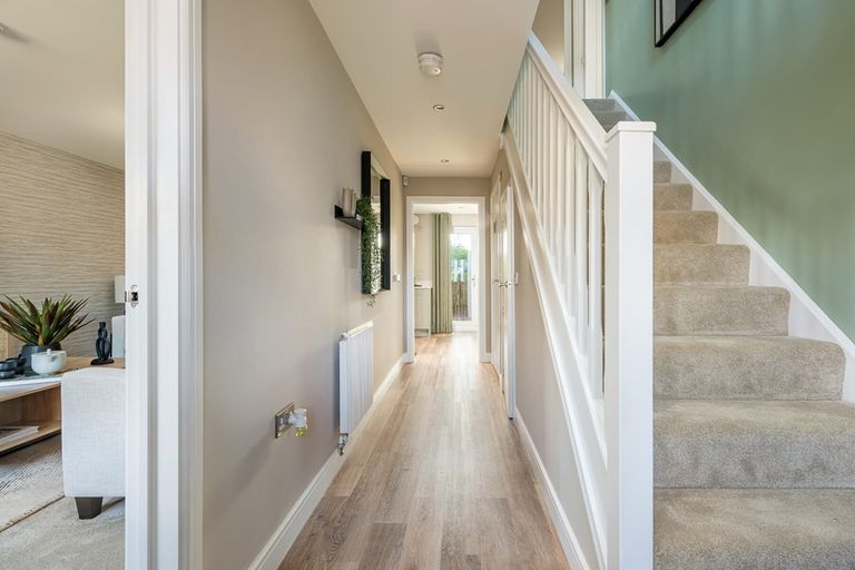 Property 2 of 13. The Fraser Has A Bright And Welcoming Hallway