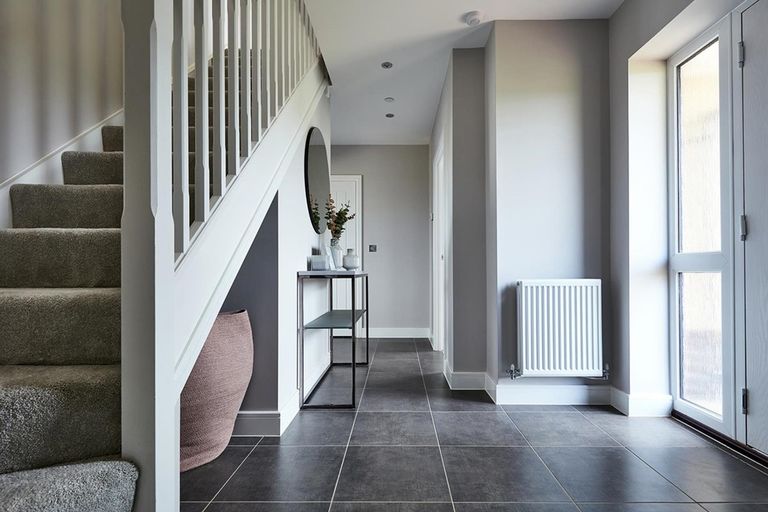 Property 2 of 12. Large Hallway With Handy Storage