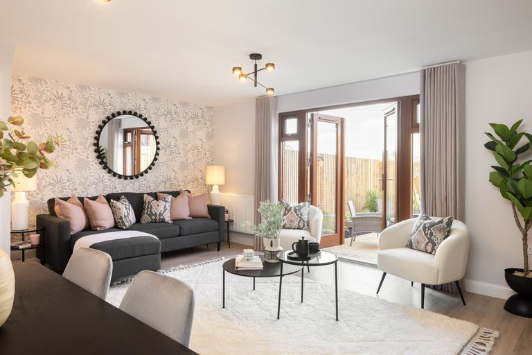Property 2 of 9. Internal Shot Of The Alder Living And Dining Area