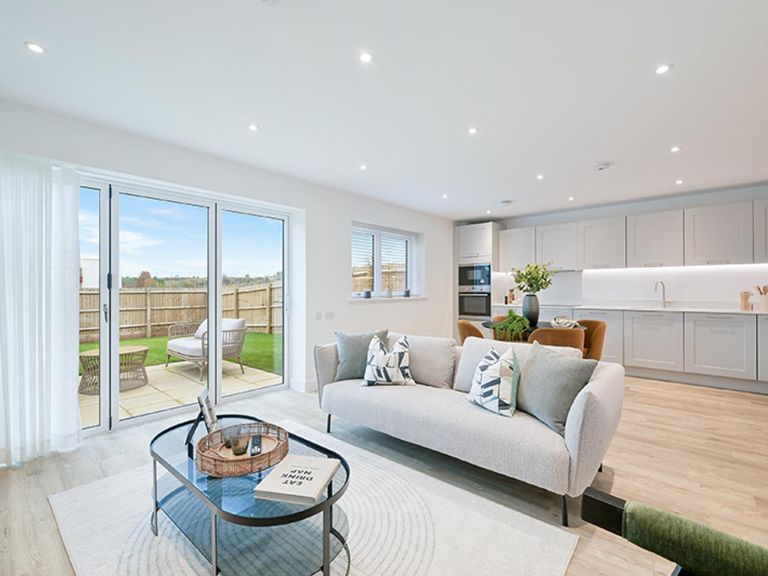 Property 3 of 9. Hollymead Square - Plot 50 The  Buxton - Kitchen Dining Living.Jpg