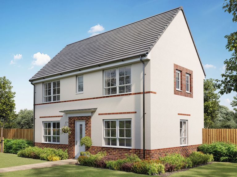 Property 1 of 10. Exterior CGI View Of Our 3 Bed Ennerdale Home