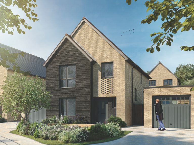 Property 1 of 6. External CGI Of The 4 Bedroom Detached Sykes Home At The Lakes With Detached Garage