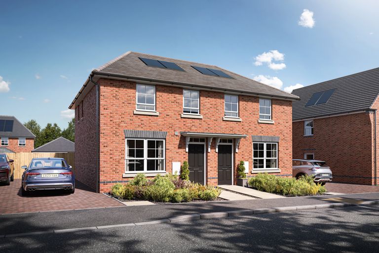 Property 1 of 8. The 3 Bedroom Archford At Ryebank Gate Dwh Plots 208-209