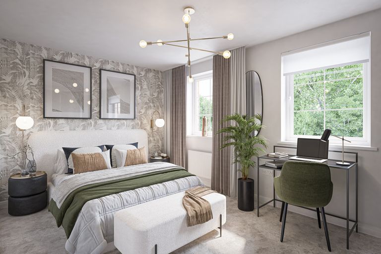 Property 3 of 6. Main Bedroom In The 2 Bedroom Kew