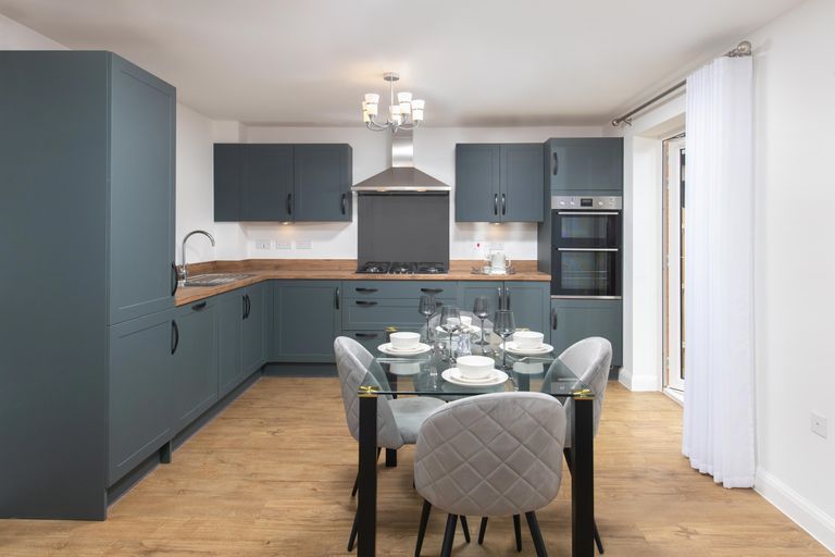 Property 3 of 7. Ingleby Teal Kitchen
