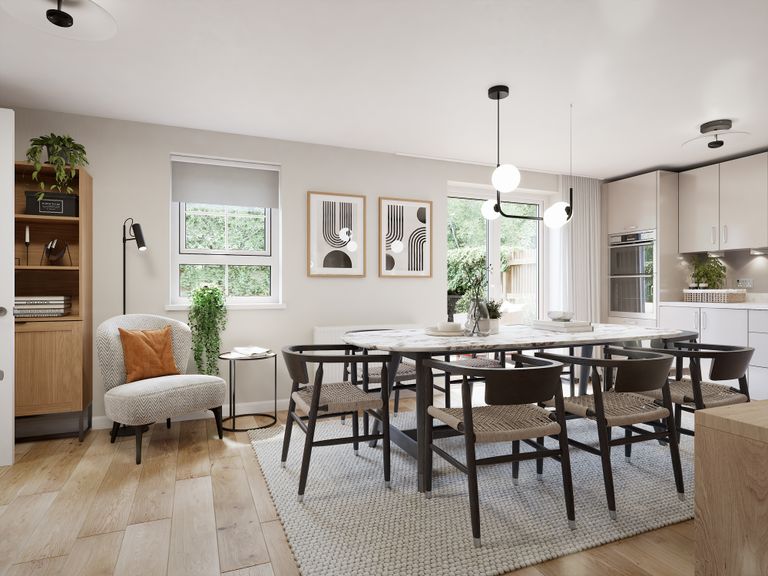 Property 3 of 10. Ashburton Open Plan Kitchen And Dining Room CGI