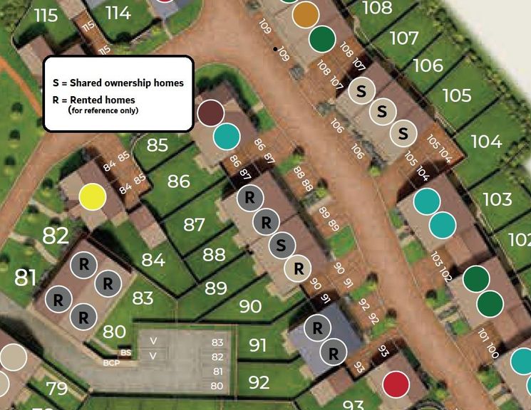 Property 2 of 5. Plots 89 To 107 Site Plan.Jpg