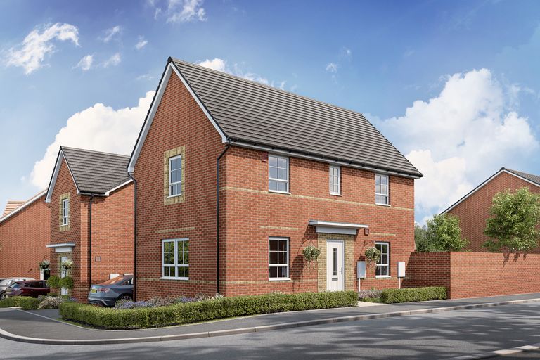 Property 1 of 8. Outside Of The 3 Bedroom Martham At Hawthorn Grove