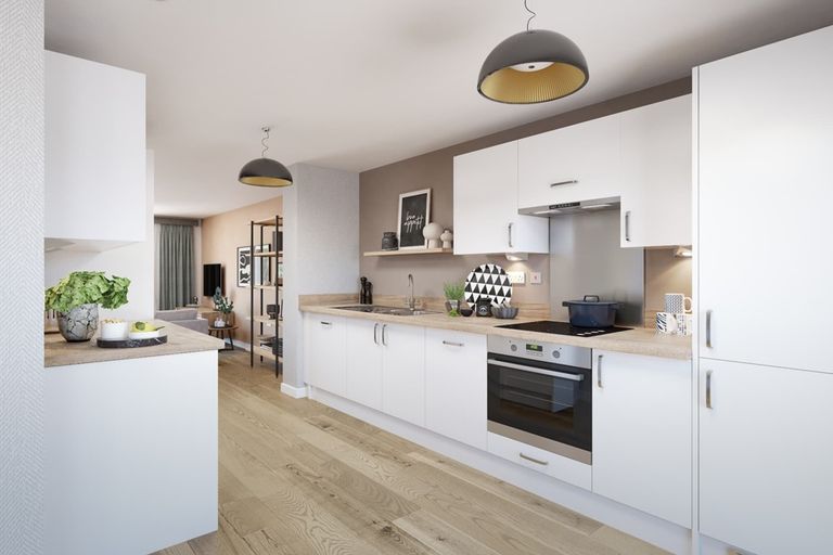 Property 1 of 11. A Sociable Modern Kitchen Area