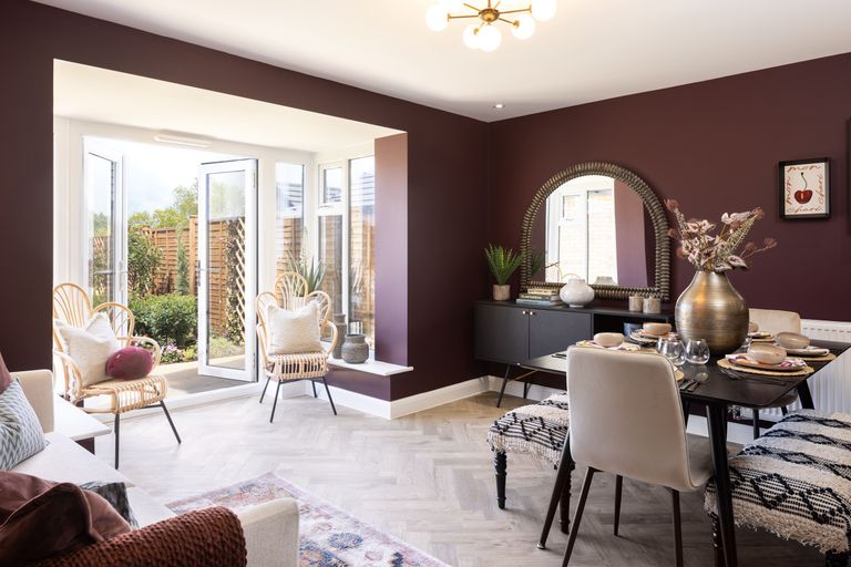 Property 1 of 10. Kitchen With Dining Area In The Rockley 3 Bedroom Home