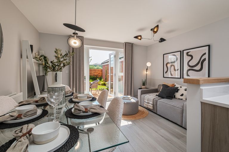 Property 3 of 10. Interior View Of The Open Plan Living Space In Our 4 Bed Kingsville Home