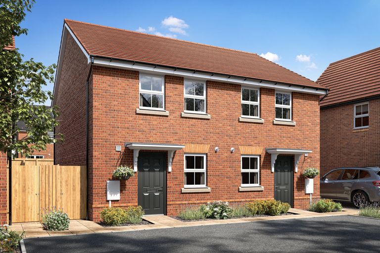 Property 1 of 8. External CGI Of The Primrose At Beauchamp Gate - Plot 15-16