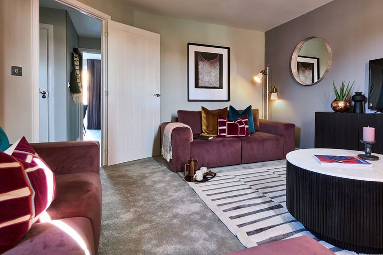 Property 3 of 12. A Spacious, Yet Cosy Lounge Is Located At The Front Of The Home