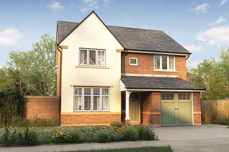 Property 1 of 9. Exterior Skelton Four Bedroom New Build