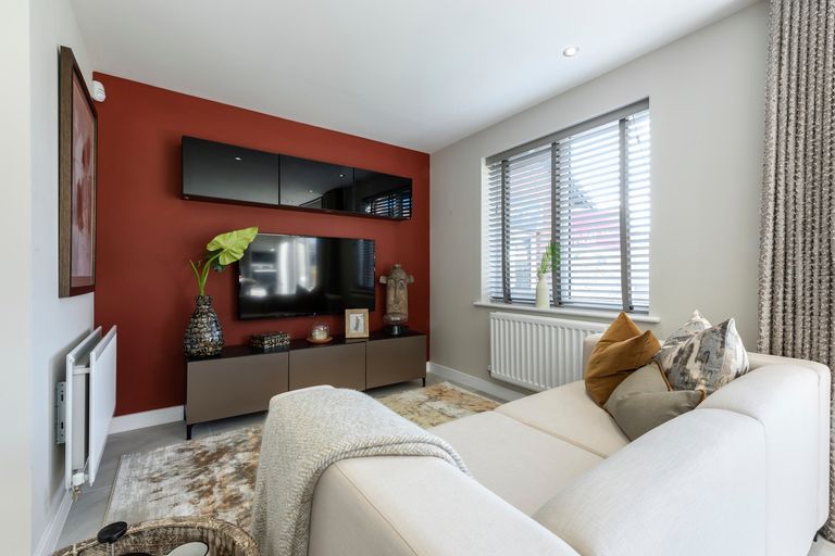 Property 3 of 12. Indicative Living Room, Contemporary Modern Decoration