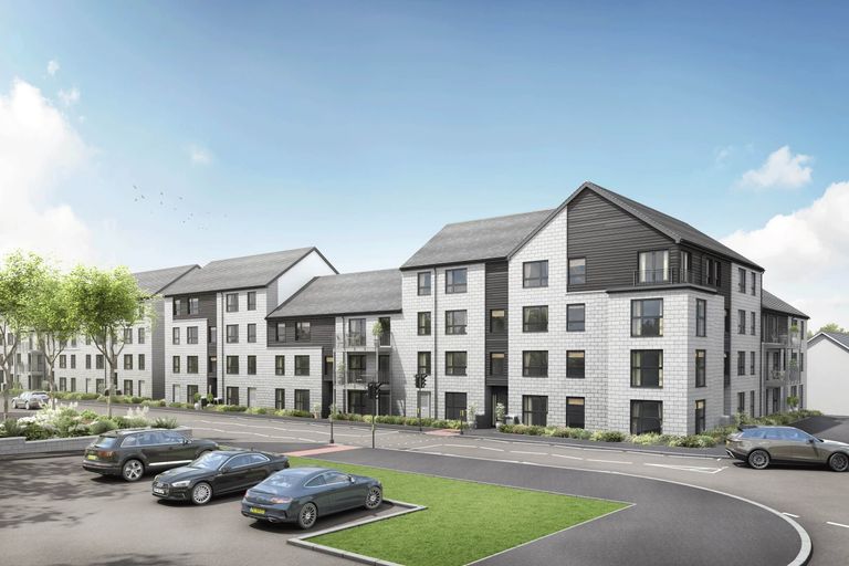 Property 1 of 8. External CGI Of Apartments At Riverside Quarter, Bucksburn