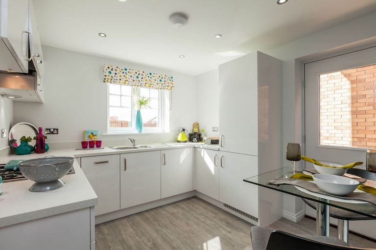 Property 3 of 8. A Light And Spacious Kitchen With Breakfast Area