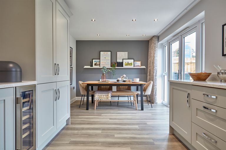 Property 3 of 9. Open Plan Kitchen In The Kingsley 4 Bedroom Home