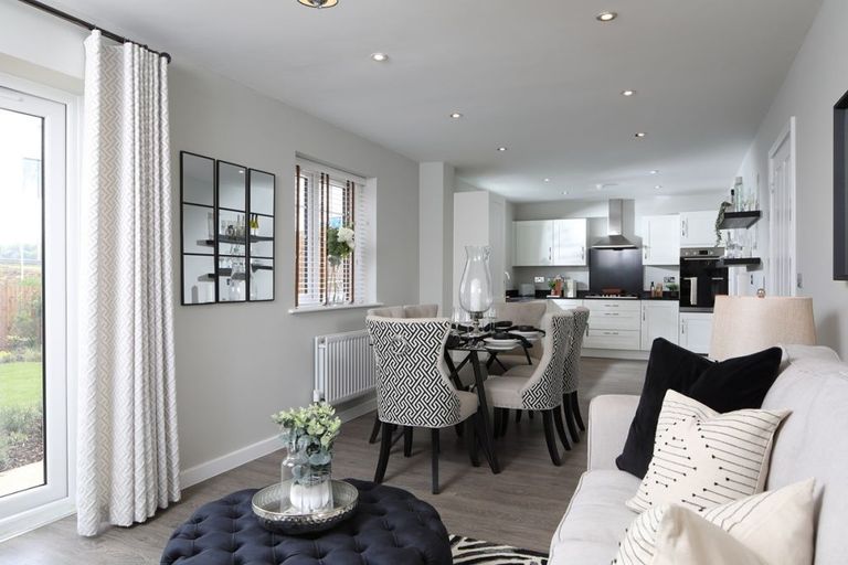 Property 3 of 10. 3 Hereford Grange The Salcombe Internals Kitchen And Dining Area