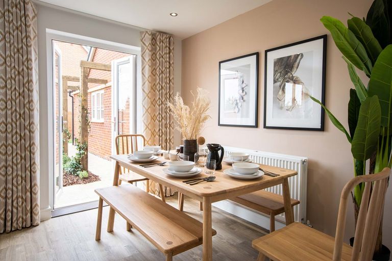Property 3 of 11. The Dining Area Features French Doors To The Garden