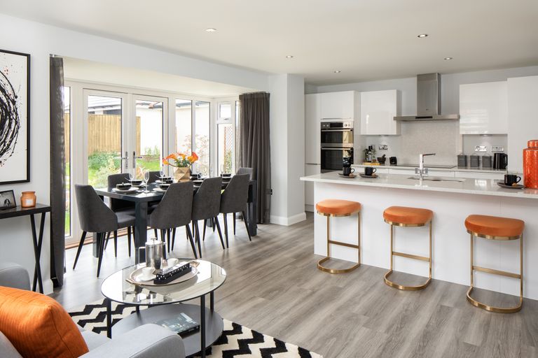 Property 3 of 9. Kitchen Of The Cornell Show Home At Raleigh Holt