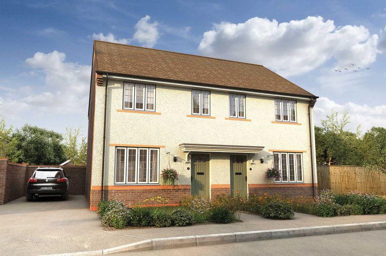 Property 1 of 9. Buxton Three Bedroom New Build Exterior