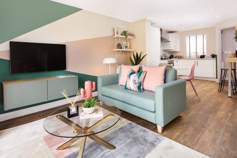 Property 2 of 6. Open Plan Living Area In The Denford 2 Bedroom Home