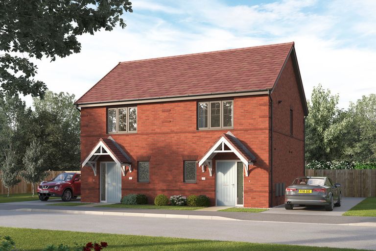 Property 1 of 7. Computer Generated Image, Indicative Exterior, New Build Home