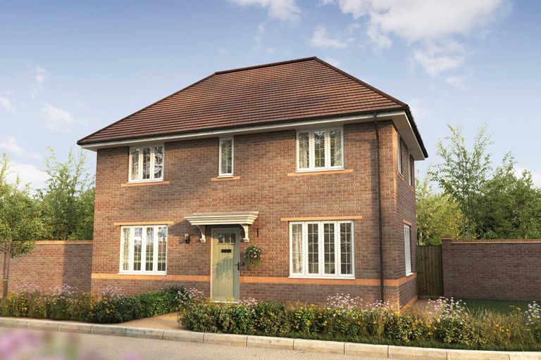 Property 2 of 7. Lawrence Three Bedroom New Build Exterior