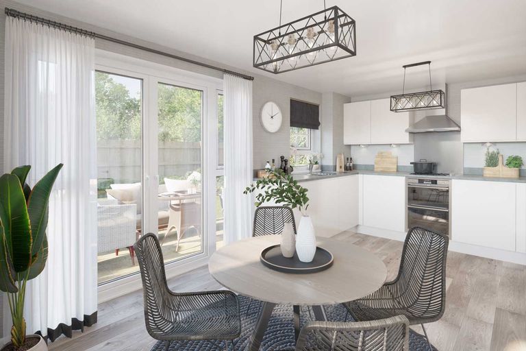 Property 2 of 6. Hesketh 4 Bedroom Home Open Plan Kitchen