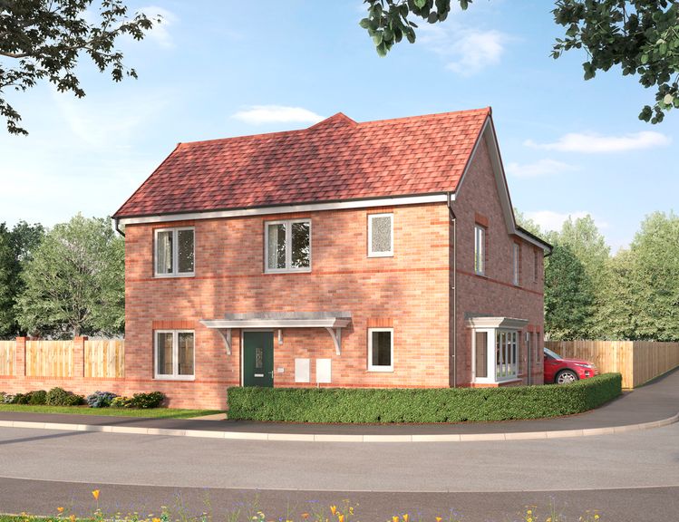 Property 2 of 9. Computer Generated Image, Indicative Exterior, New Build Home