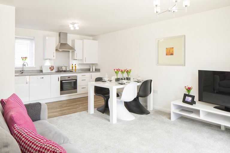 Property 2 of 4. Lounge, Kitchen And Dining Areas