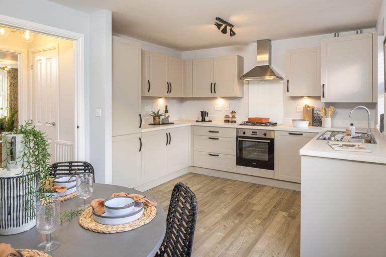 Property 3 of 8. Modern Kitchen And Dining Room