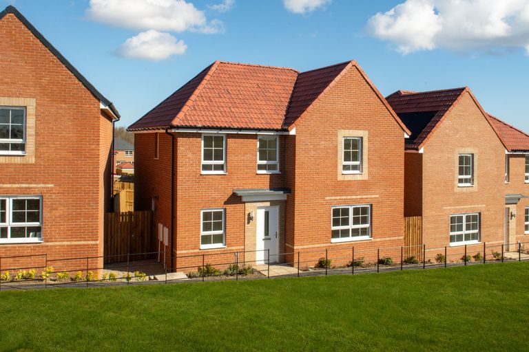 Property 1 of 10. Outside View Of 4 Bedroom Radleigh Home