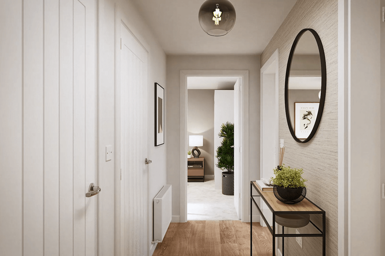 Property 1 of 6. A Welcoming Hallway