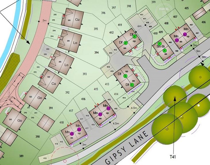 Property 1 of 11. Plots 407-418 Site Plan.Jpg
