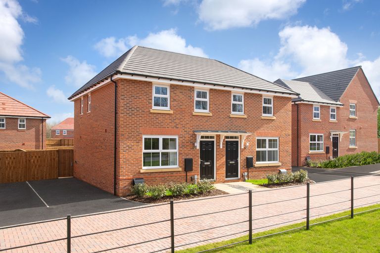 Property 1 of 10. External View Of Archford House Type At Orchard Meadows Development