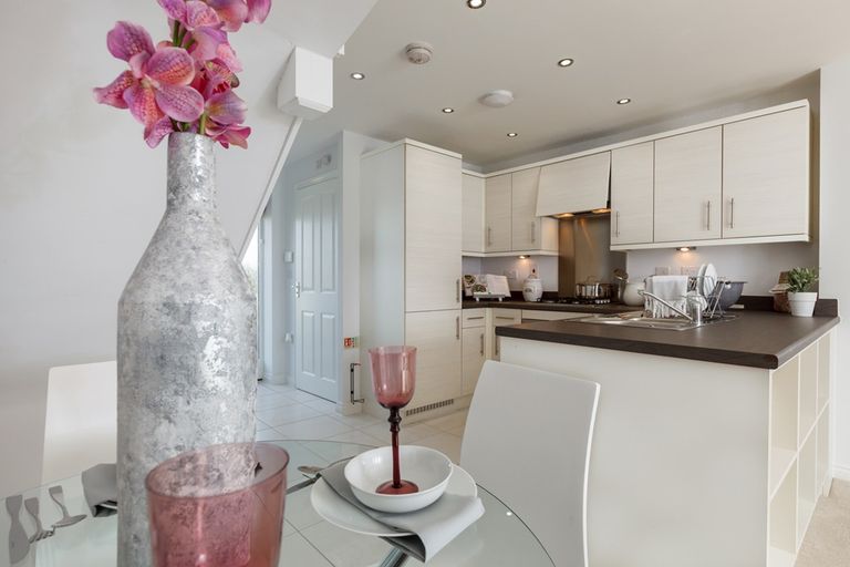 Property 1 of 11. An Open Plan Kitchen Dining Area Is Designed For Sociable Living