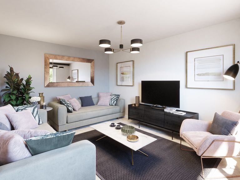 Property 3 of 9. The Lounge Has Plenty Of Space For Two Sofas
