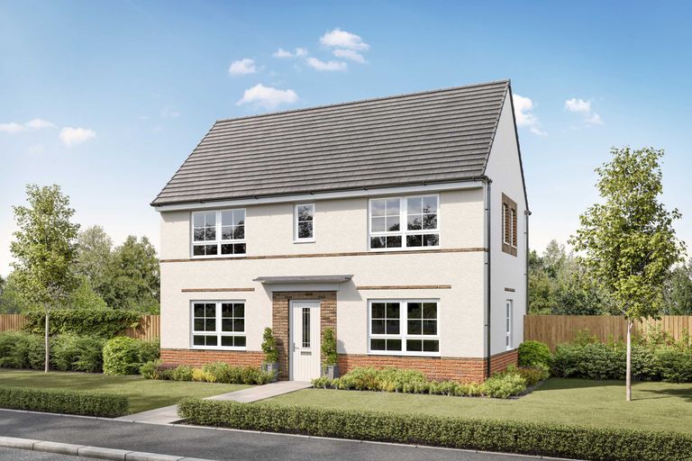 Property 1 of 9. Exterior CGI View Of Our 3 Bed Ennerdale Home