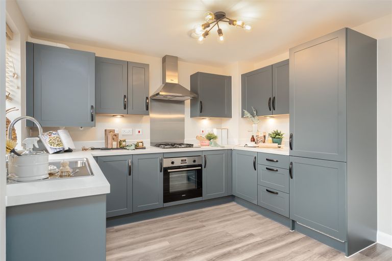 Property 2 of 8. Internal View Of The Maidstone Fitted Kitchen. 3 Bed Home.