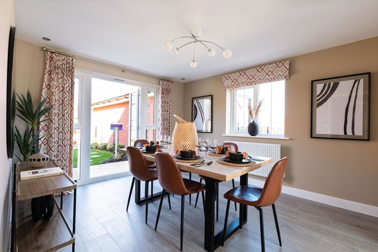 Property 1 of 14. Both The Dining Room And Living Room Feature French Doors To The Garden