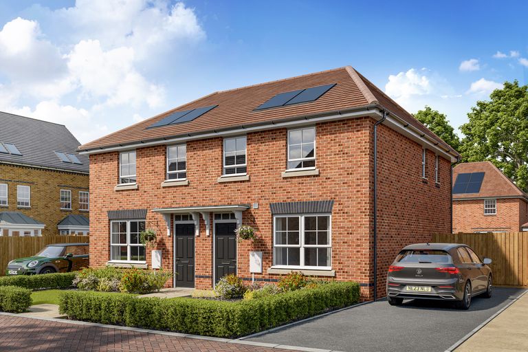 Property 1 of 8. External View Of The 3 Bedroom Archford