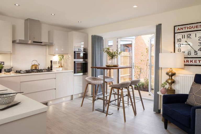 Property 1 of 10. Layton Internal Kitchen And Breakfast Table Opening Onto The Garden, Dwh, Orchard Green, Kingsbrook