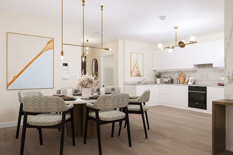 Property 2 of 7. Plot 119 Kitchen Dining