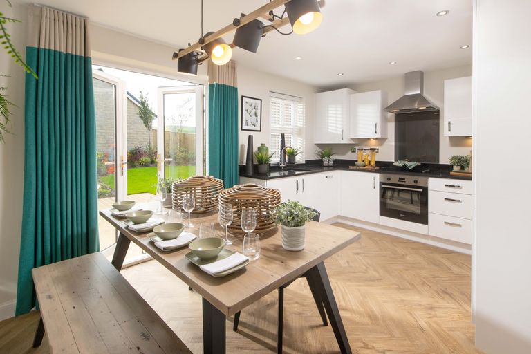 Property 3 of 9. Internal Image Of The Ellerton Dining Kitchen