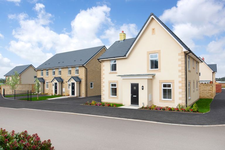 Property 1 of 10. Street View Of Lincoln, 4 Bedroom And Duxford 3 Bedroom Homes At Bowland Meadow